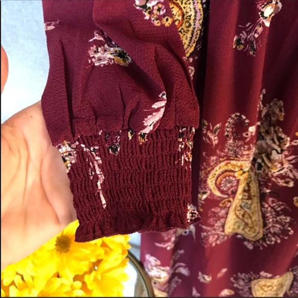 HP Love Fire Gigi Woven Midi Dress - Picture 9 of 10